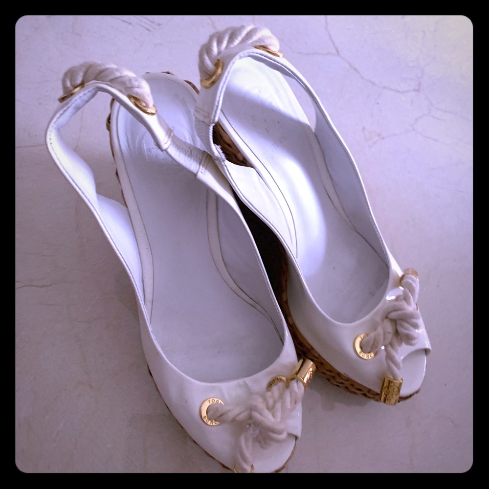 Tory Burch size 7 wedges